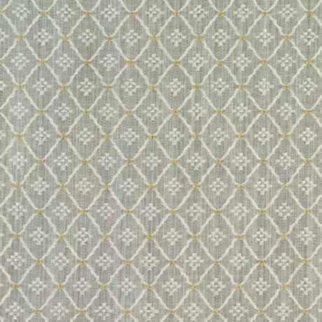 Schumacher Clifton Cotton Strie Aqua Fabric