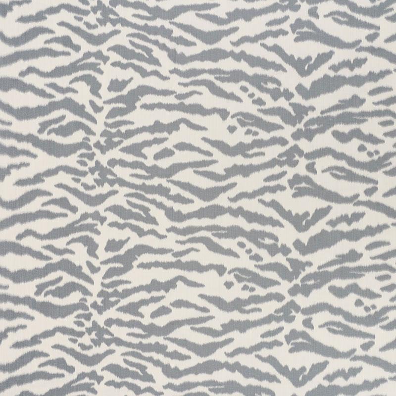 Schumacher Tigris Graphite Fabric