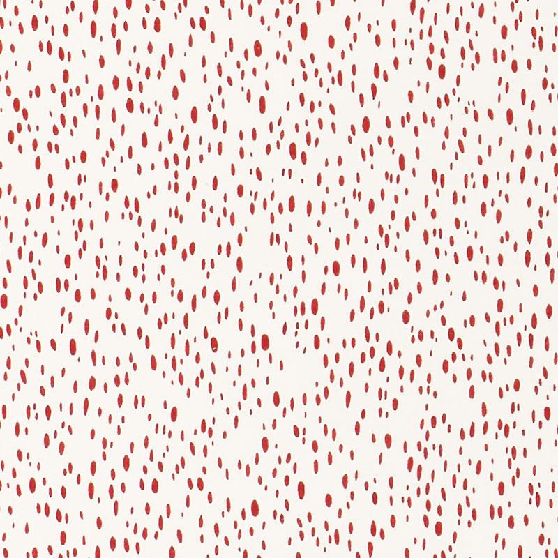 Schumacher Duma Red Fabric