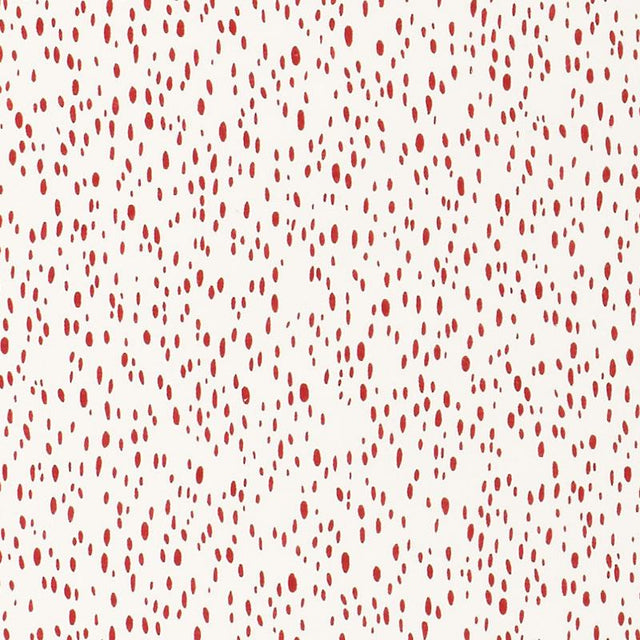 Schumacher Duma Red Fabric