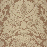 Schumacher Fitzroy Linen Damask Camel Fabric