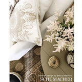Schumacher Montecito Medallion Neutral Fabric