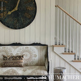 Schumacher Montecito Medallion Neutral Fabric