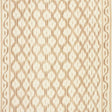 Schumacher Santa Monica Ikat Neutral Fabric