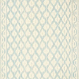 Schumacher Santa Monica Ikat China Blue Fabric