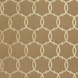 Schumacher Silk Tracery Mocha Fabric