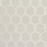 Schumacher Silk Tracery Pearl Fabric