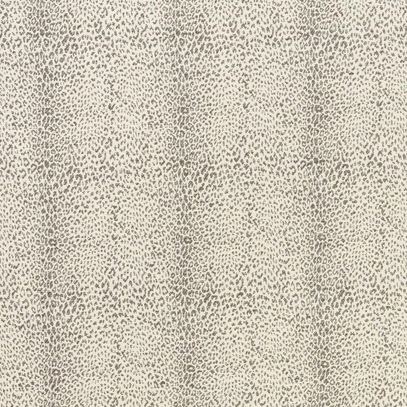 Schumacher Mini Leopard Grey Fabric