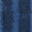 Schumacher Snake Charmer Cobalt Wallpaper