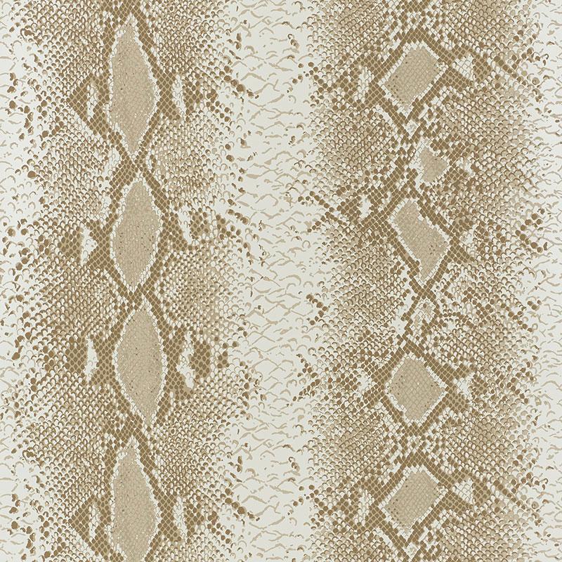 Schumacher Snake Charmer Sand Wallpaper