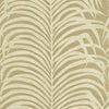Schumacher Zebra Palm Sisal Sage Wallpaper