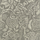 Schumacher Uccello Sisal Grey Wallpaper