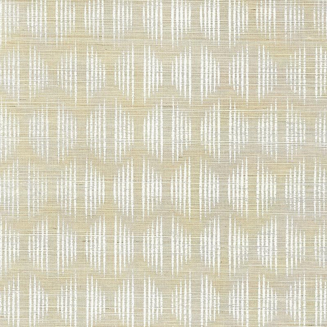 Schumacher Ovington Sisal Fog Wallpaper