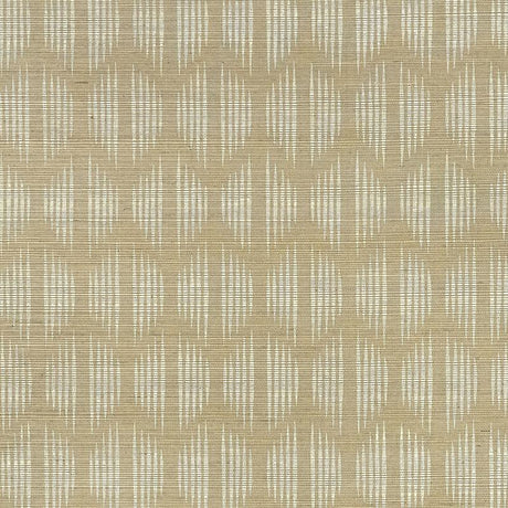 Schumacher Ovington Sisal Sage Wallpaper