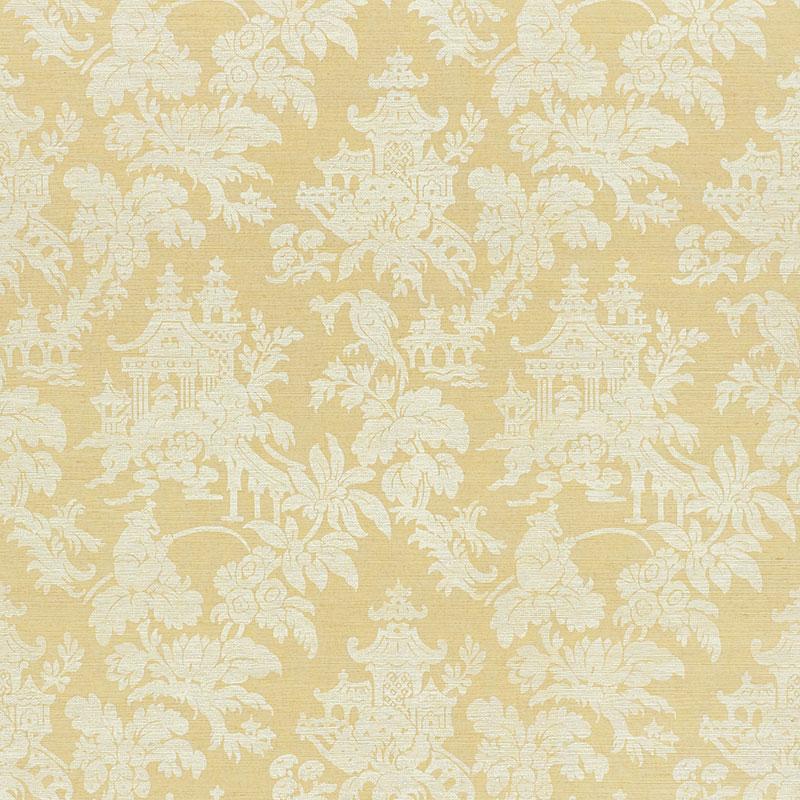 Schumacher Brighton Sisal Natural Wallpaper