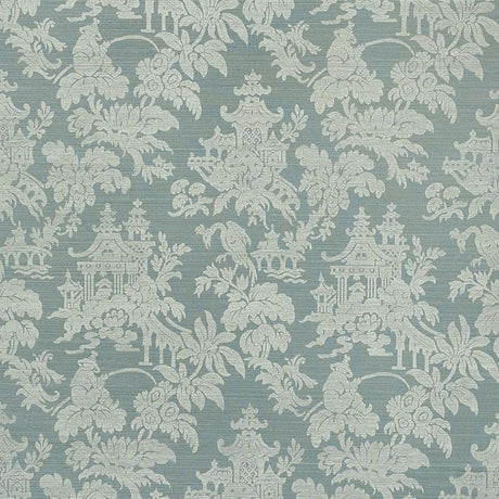 Schumacher Brighton Sisal Mineral Wallpaper