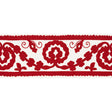 Schumacher Red Ashbury Tape