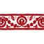Schumacher Red Ashbury Tape