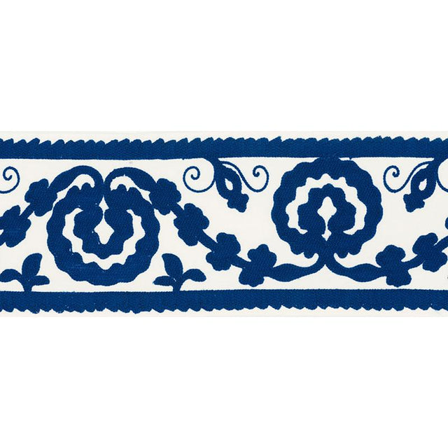 Schumacher Blue Ashbury Tape