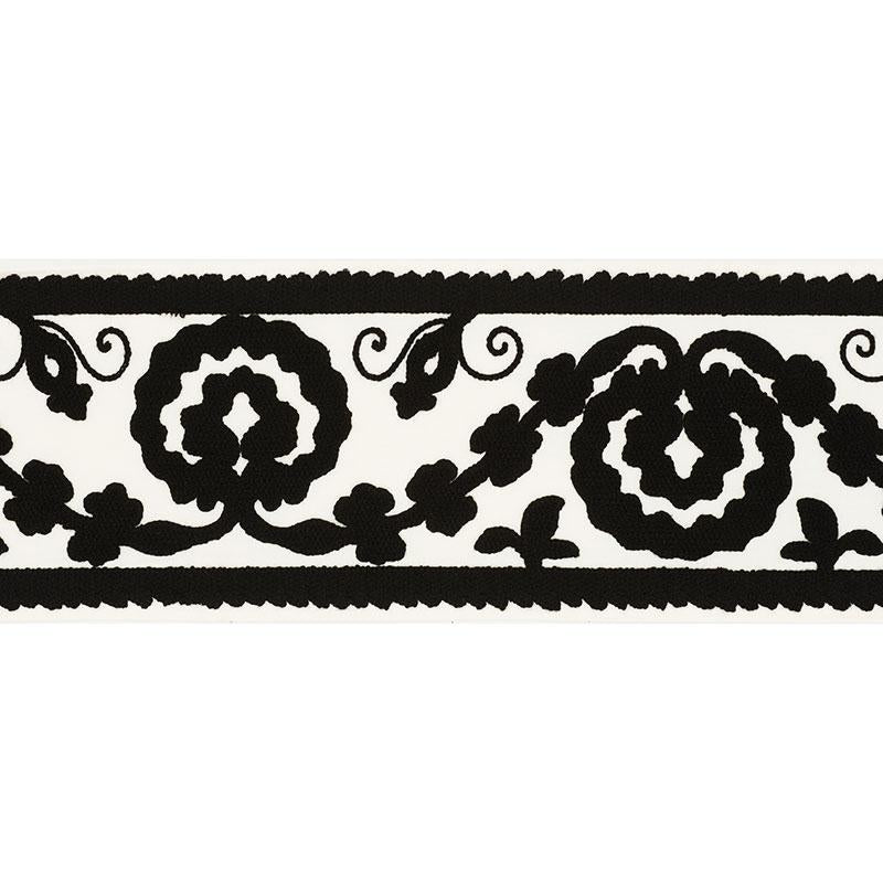 Schumacher Black Ashbury Tape