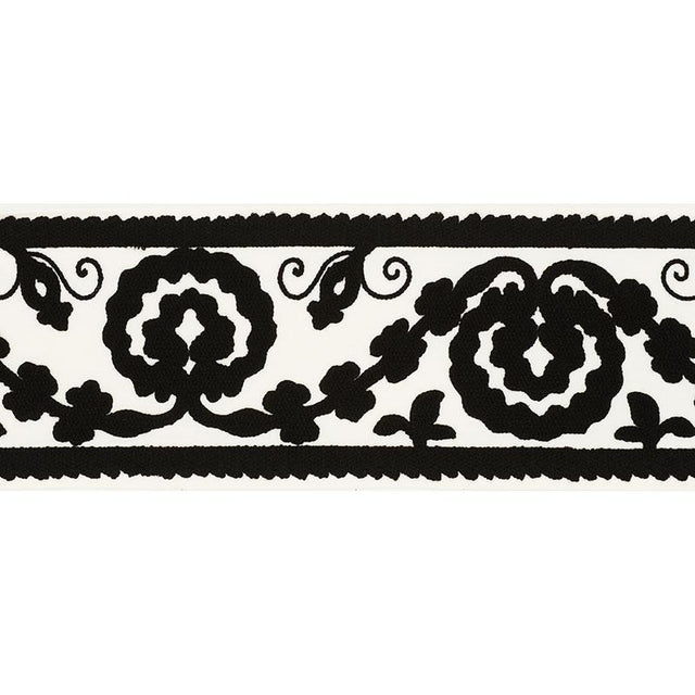 Schumacher Black Ashbury Tape