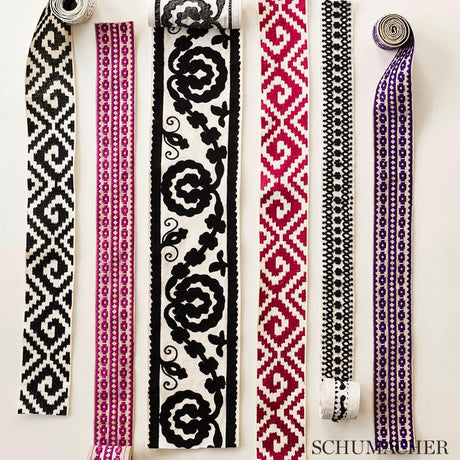 Schumacher Red Fillmore Tape