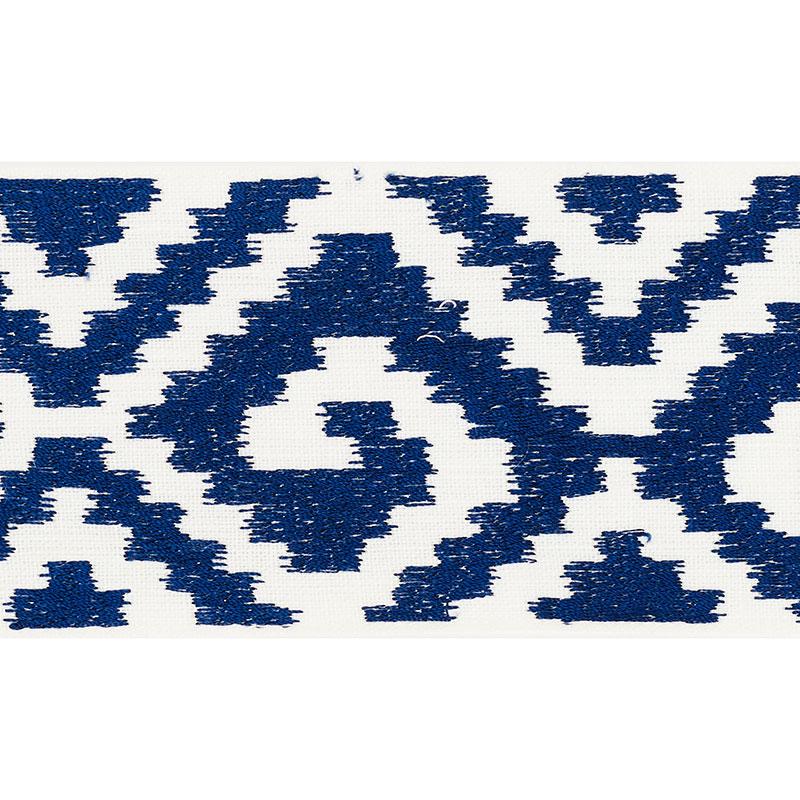 Schumacher Blue Fillmore Tape