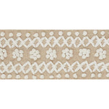 Schumacher Sunnyvale Tape Ivory Trim