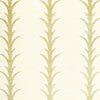 Schumacher Acanthus Stripe Sisal Filigree Wallpaper