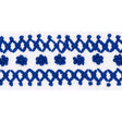 Schumacher Sunnyvale Tape Blue Trim