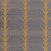 Schumacher Acanthus Stripe Sisal Turmeric Wallpaper
