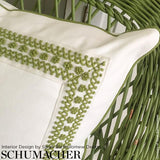 Schumacher Sunnyvale Tape Black Trim