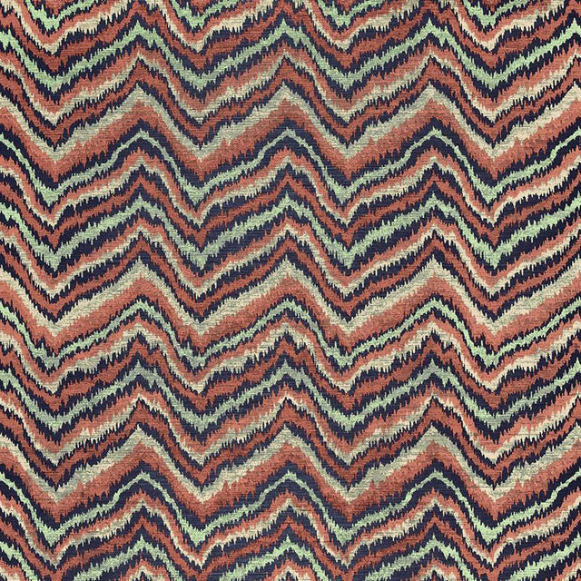 Schumacher Flame Sisal Cha-Cha Wallpaper