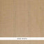 Schumacher Stud Stripe Natural / Bronze Wallpaper