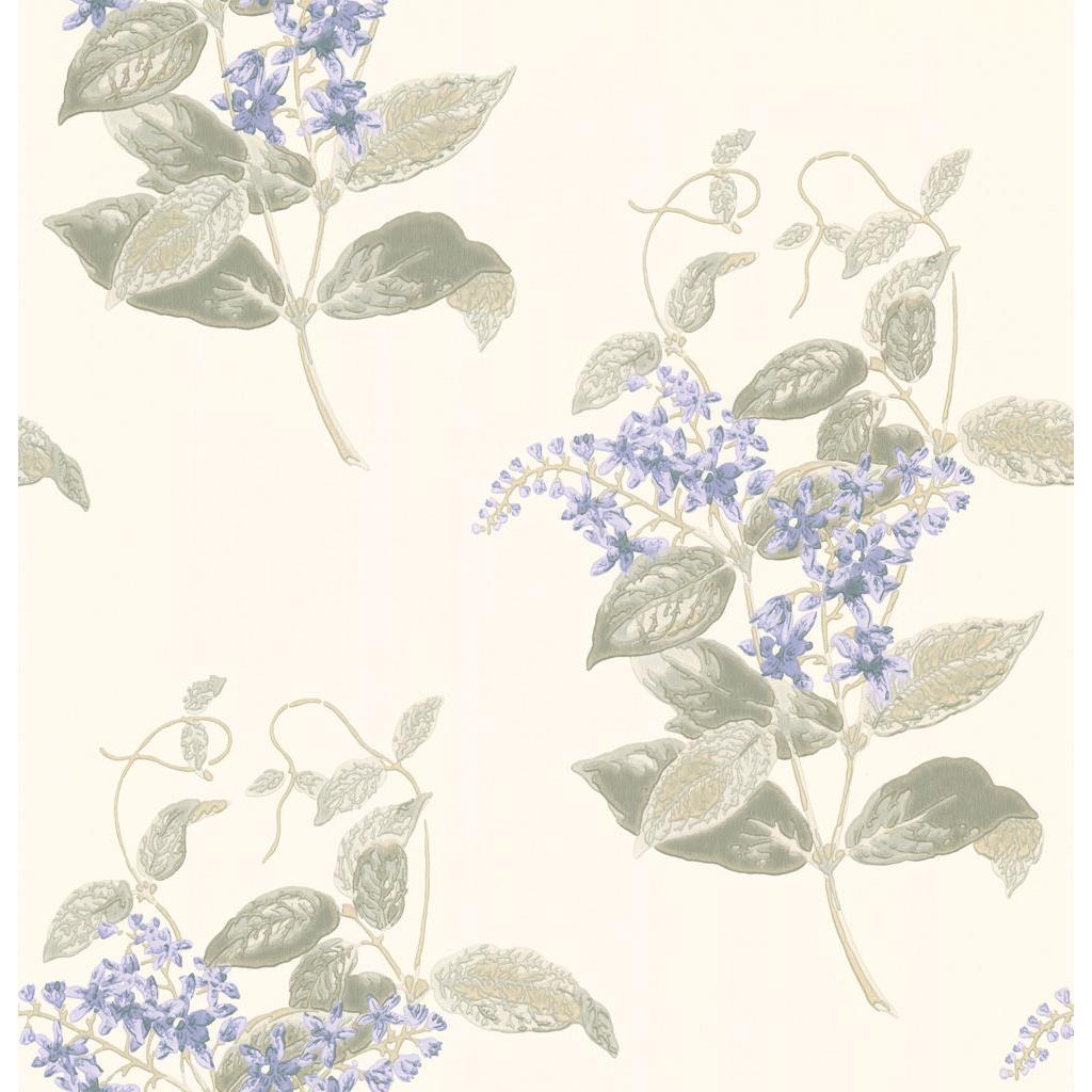 Cole & Son MADRAS VIOLET VIOLET & GREY Wallpaper