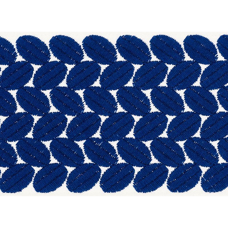 Schumacher Blue Berkeley Tape Wide