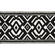 Schumacher Black On Ivory Avalon Tape