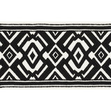 Schumacher Black On Ivory Avalon Tape