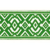 Schumacher Avalon Tape Green Trim