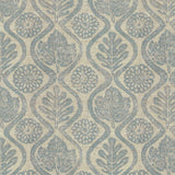 Lee Jofa OAKLEAVES BLUE/OATMEAL Fabric