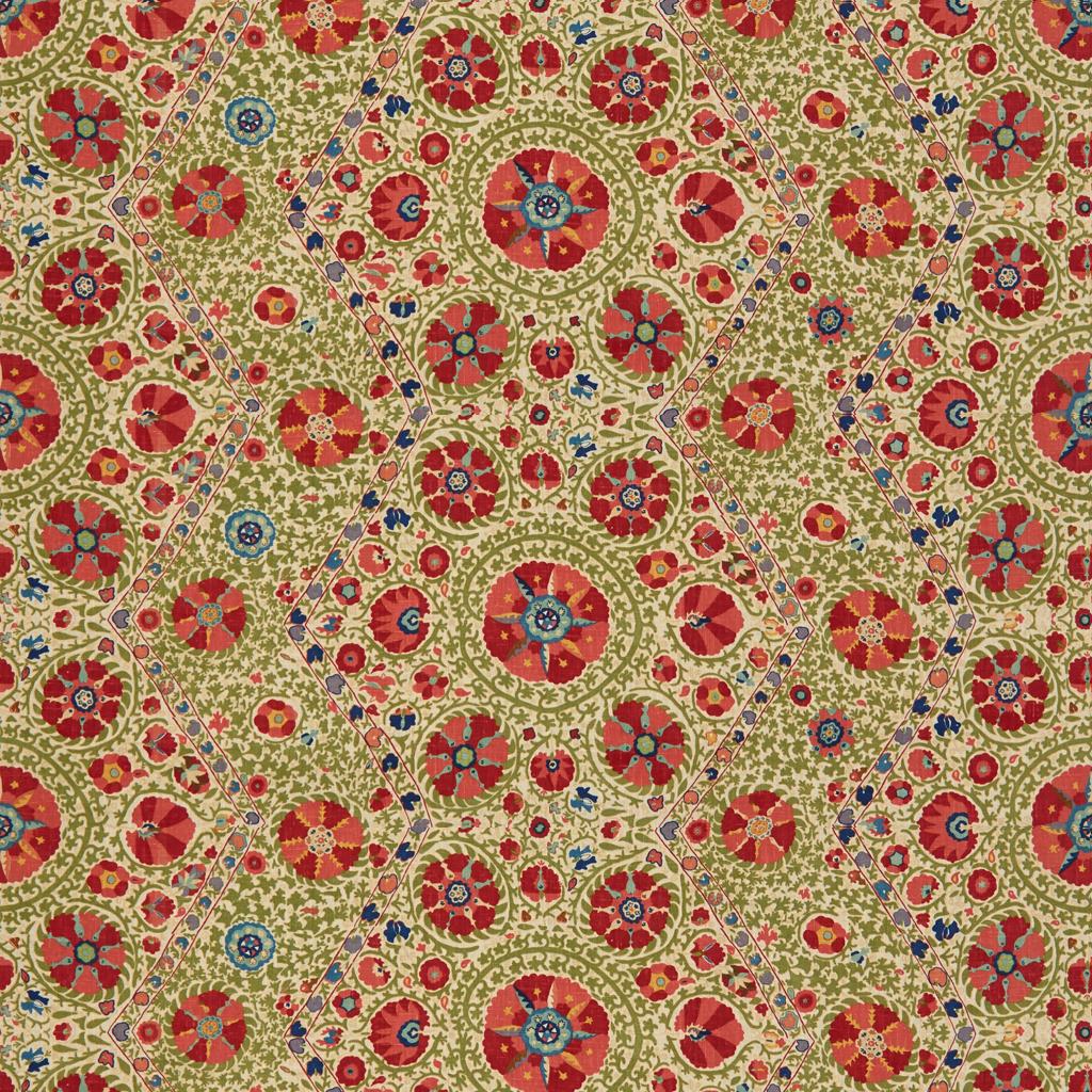 Lee Jofa TURKISTAN RED/GREEN Fabric