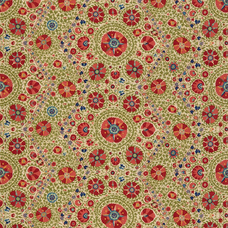 Lee Jofa TURKISTAN RED/GREEN Fabric