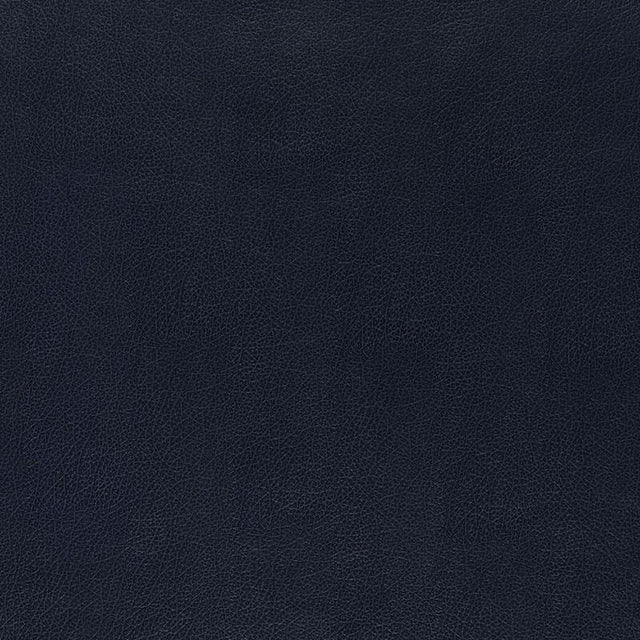 Schumacher Canyon Leather Navy Wallpaper