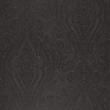 Schumacher Breckenridge Paisley Charcoal Wallpaper