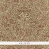 Schumacher Sinclair Paisley Vicuna Wallpaper