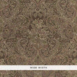 Schumacher Sinclair Paisley Ash Wallpaper