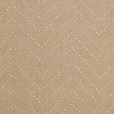 Schumacher Colton Chevron Natural / Silver Wallpaper