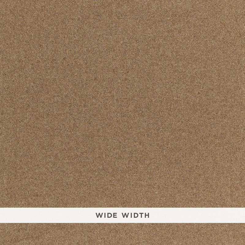 Schumacher Chester Wool Sidewall Tabac Wallpaper