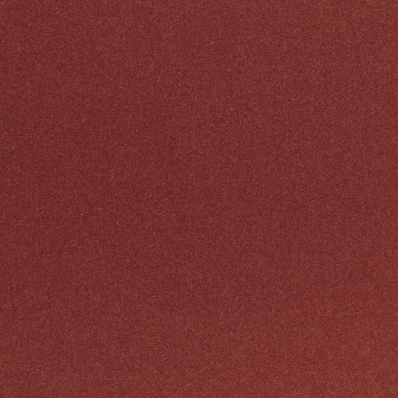 Schumacher Chester Wool Sidewall Carmine Wallpaper