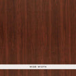Schumacher Brazilian Cherry Woodgrain Cordovan Wallpaper